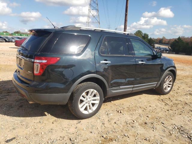 1FM5K8D85EGB85333 - 2014 FORD EXPLORER XLT BLACK photo 3