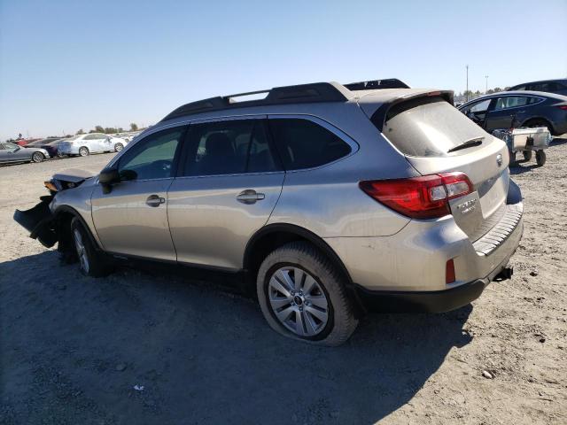 4S4BSAAC1H3417392 - 2017 SUBARU OUTBACK 2.5I TAN photo 2