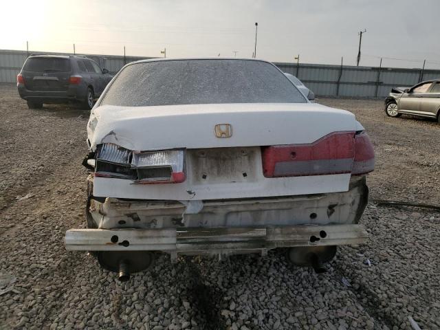 1HGCG16521A003237 - 2001 HONDA ACCORD EX WHITE photo 6