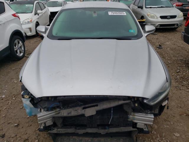 3FA6P0H96GR133936 - 2016 FORD FUSION SE SILVER photo 5