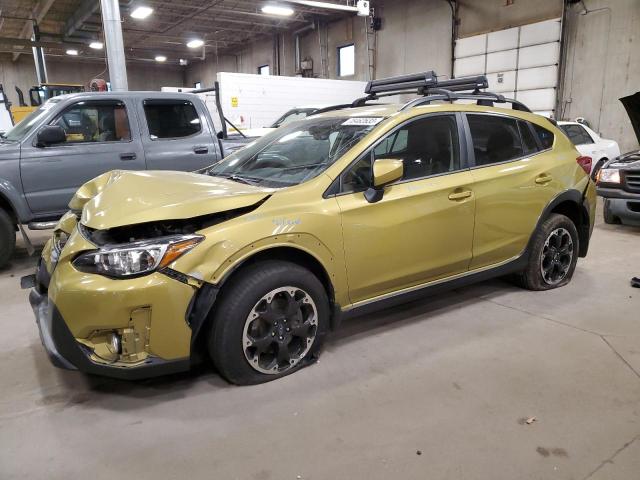 JF2GTAPC7MH669984 - 2021 SUBARU CROSSTREK PREMIUM GREEN photo 1