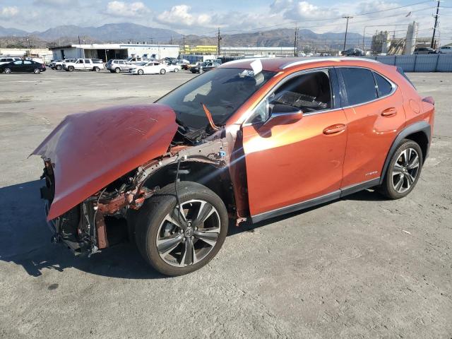 JTHU9JBH5K2014255 - 2019 LEXUS UX 250H ORANGE photo 1