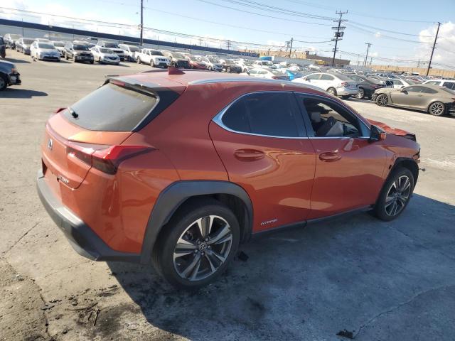 JTHU9JBH5K2014255 - 2019 LEXUS UX 250H ORANGE photo 3