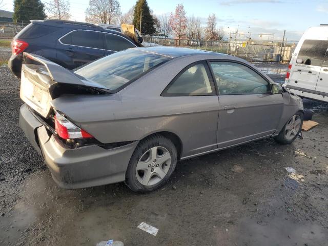 1HGEM220X4L037727 - 2004 HONDA CIVIC EX GRAY photo 3