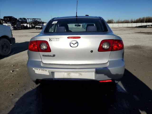 JM1BK32F461536409 - 2006 MAZDA 3 I SILVER photo 6