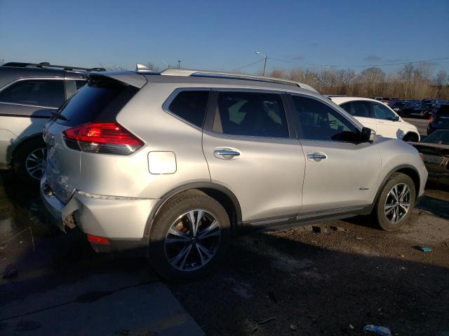 5N1ET2MT8HC800435 - 2017 NISSAN ROGUE SV HYBRID SILVER photo 3