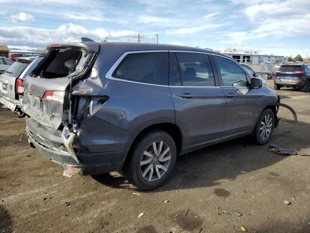 5FNYF6H55MB098549 - 2021 HONDA PILOT EXL GRAY photo 3