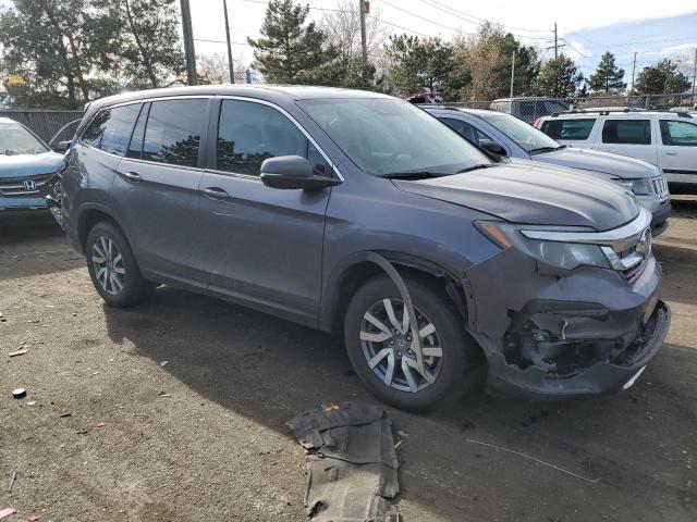 5FNYF6H55MB098549 - 2021 HONDA PILOT EXL GRAY photo 4