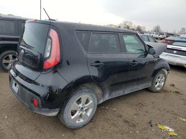 KNDJN2A27J7625716 - 2018 KIA SOUL BLACK photo 3