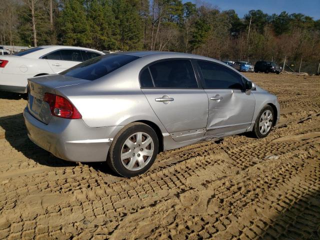 1HGFA16557L027141 - 2007 HONDA CIVIC LX SILVER photo 3