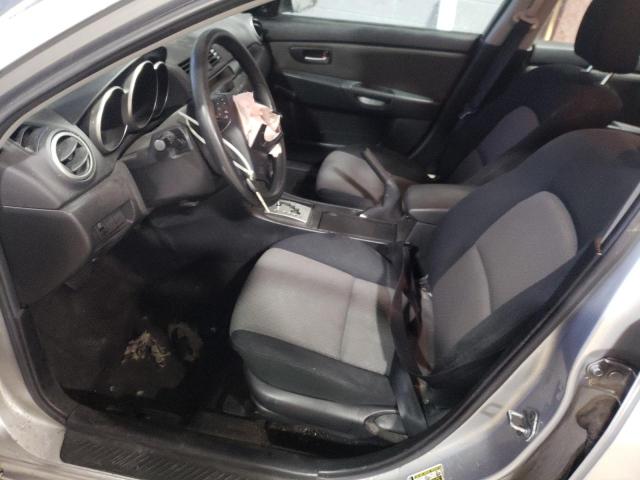 JM1BK12F261411896 - 2006 MAZDA 3 I SILVER photo 7