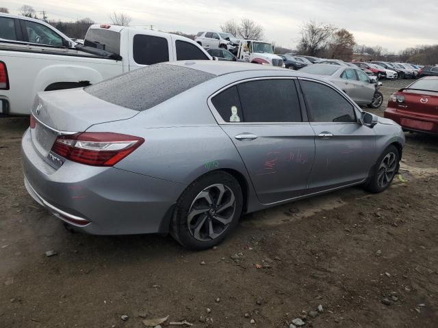 1HGCR2F88GA226174 - 2016 HONDA ACCORD EXL BLUE photo 3