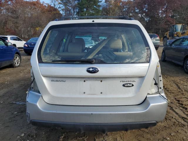 JF1SG67697H706161 - 2007 SUBARU FORESTER 2.5X LL BEAN WHITE photo 6