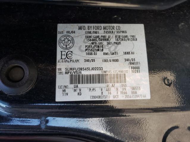 5LMFU28545LJ02233 - 2005 LINCOLN NAVIGATOR 黑色 照片 13