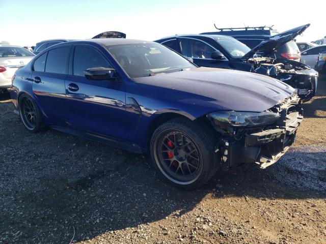 WBS43AY07PFN36690 - 2023 BMW M3 COMPETITION BLUE photo 4