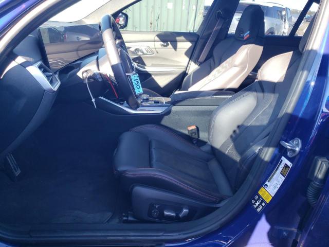 WBS43AY07PFN36690 - 2023 BMW M3 COMPETITION BLUE photo 7