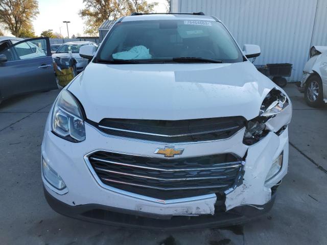 2GNFLFEK8H6126325 - 2017 CHEVROLET EQUINOX LT WHITE photo 5