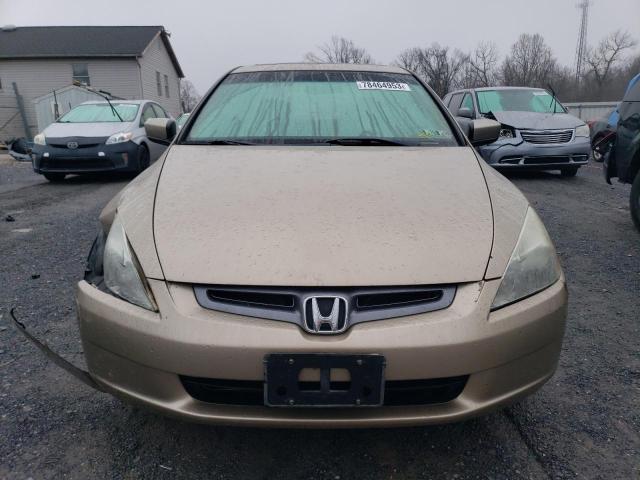 1HGCM56885A006160 - 2005 HONDA ACCORD EX GOLD photo 5