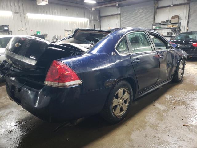 2G1WT57K291250050 - 2009 CHEVROLET IMPALA 1LT BLUE photo 3