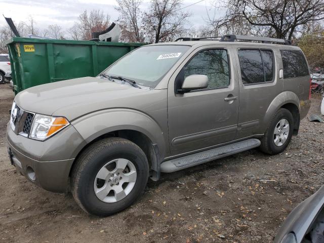 5N1AR18W75C787037 - 2005 NISSAN PATHFINDER LE GRAY photo 1