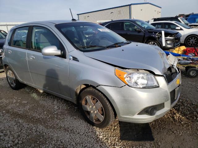 KL1TD6DE5BB140246 - 2011 CHEVROLET AVEO LS SILVER photo 4