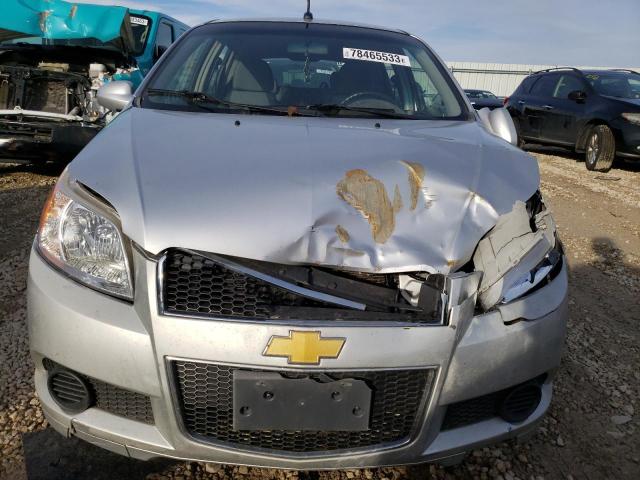 KL1TD6DE5BB140246 - 2011 CHEVROLET AVEO LS 银色 照片 5