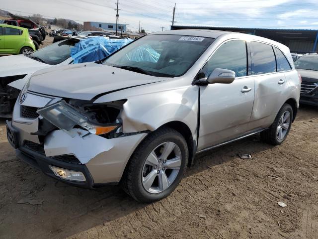 2HNYD2H66BH538268 - 2011 ACURA MDX TECHNOLOGY SILVER photo 1