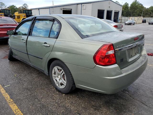 1G1ZS52F25F274958 - 2005 CHEVROLET MALIBU GREEN photo 2