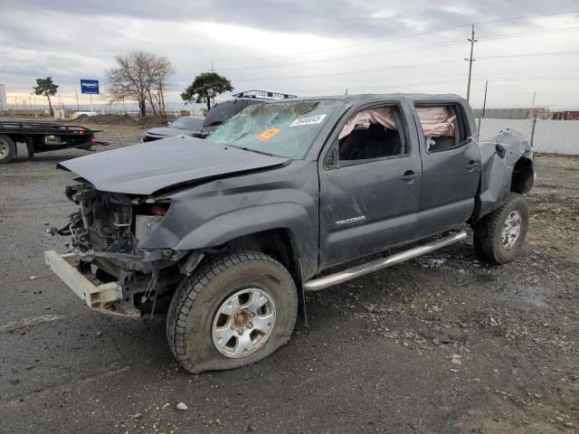 3TMKU72N89M021803 - 2009 TOYOTA TACOMA DOUBLE CAB PRERUNNER LONG BED GRAY photo 1