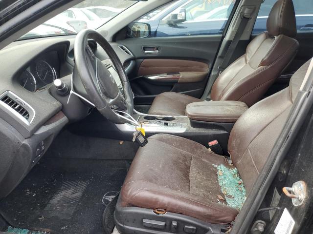 19UUB2F79FA001549 - 2015 ACURA TLX ADVANCE შავი ფოტო 7