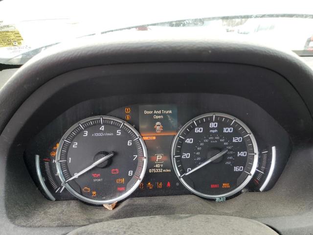 19UUB2F79FA001549 - 2015 ACURA TLX ADVANCE შავი ფოტო 9