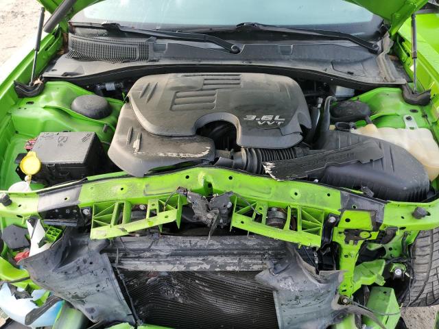 2C3CDXHG6HH575324 - 2017 DODGE CHARGER SXT GREEN photo 11