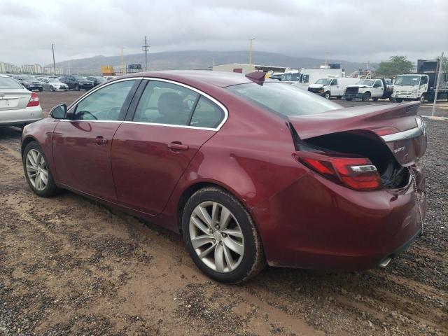 2G4GK5EX6G9158107 - 2016 BUICK REGAL MAROON photo 2