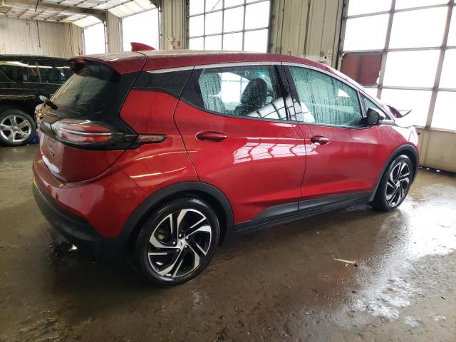 1G1FX6S06N4101199 - 2022 CHEVROLET BOLT EV 2LT RED photo 3