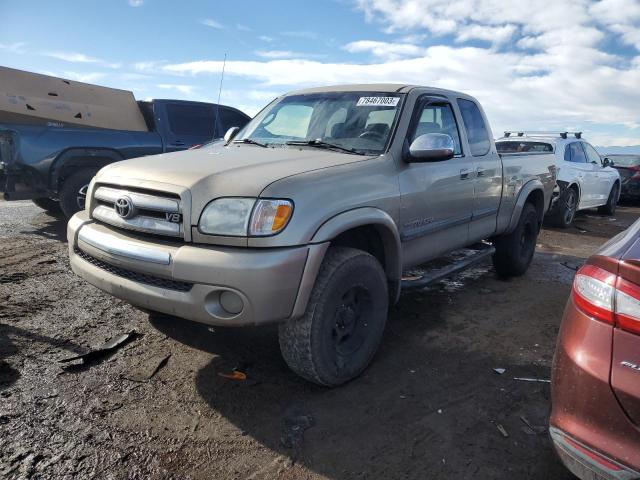 5TBBT44183S390933 - 2003 TOYOTA TUNDRA ACCESS CAB SR5 BEIGE photo 1