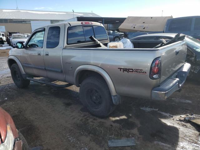 5TBBT44183S390933 - 2003 TOYOTA TUNDRA ACCESS CAB SR5 BEIGE photo 2