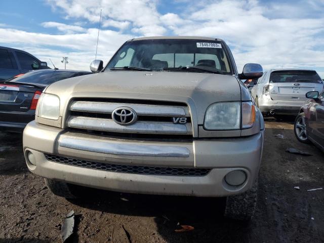 5TBBT44183S390933 - 2003 TOYOTA TUNDRA ACCESS CAB SR5 BEIGE photo 5