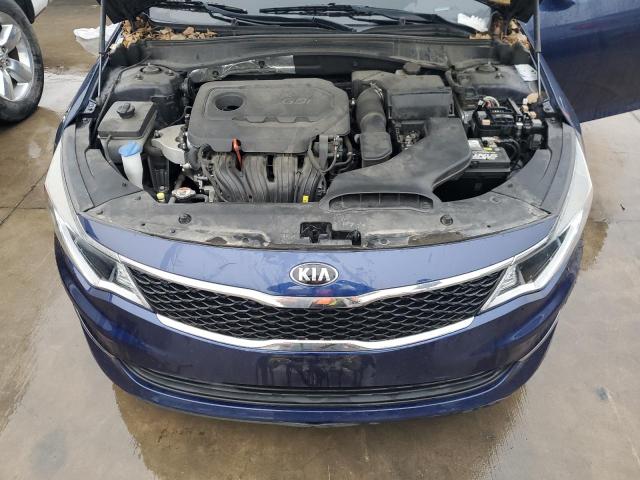 5XXGT4L30GG060498 - 2016 KIA OPTIMA LX BLUE photo 11