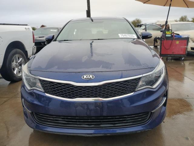 5XXGT4L30GG060498 - 2016 KIA OPTIMA LX BLUE photo 5