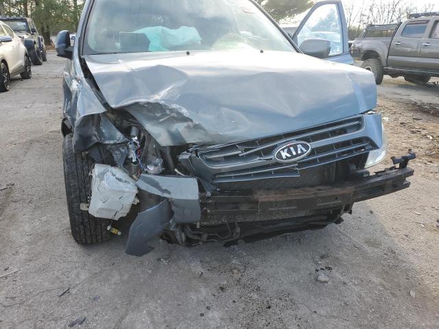 KNDMB233196316692 - 2009 KIA SEDONA EX GRAY photo 12