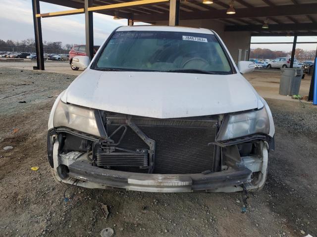 2HNYD2H64AH514856 - 2010 ACURA MDX TECHNOLOGY WHITE photo 5