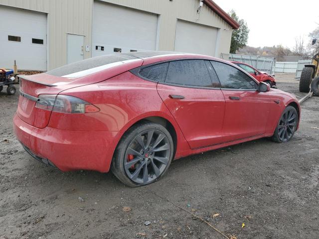 5YJSA1E4XJF245981 - 2018 TESLA MODEL S RED photo 3