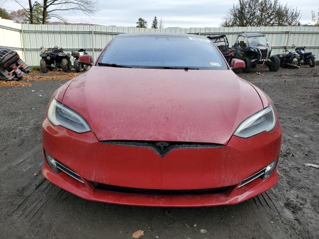 5YJSA1E4XJF245981 - 2018 TESLA MODEL S RED photo 5