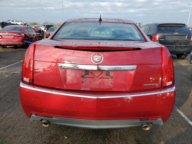 1G6DH577380149589 - 2008 CADILLAC CTS RED photo 6