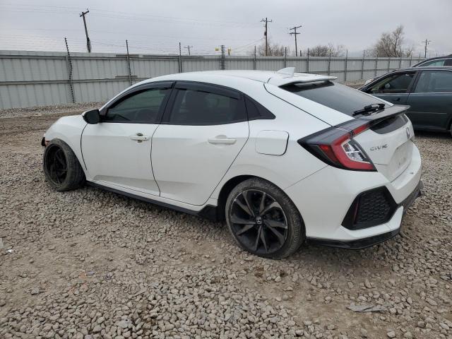 SHHFK7G49KU211299 - 2019 HONDA CIVIC SPORT თეთრი ფოტო 2