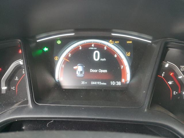 SHHFK7G49KU211299 - 2019 HONDA CIVIC SPORT თეთრი ფოტო 9