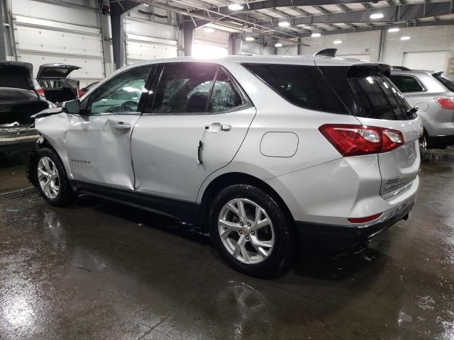 2GNAXKEX4J6151327 - 2018 CHEVROLET EQUINOX LT SILVER photo 2