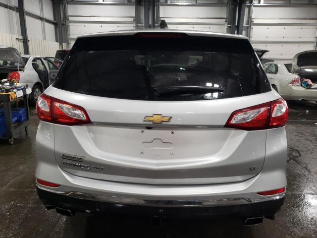 2GNAXKEX4J6151327 - 2018 CHEVROLET EQUINOX LT SILVER photo 6