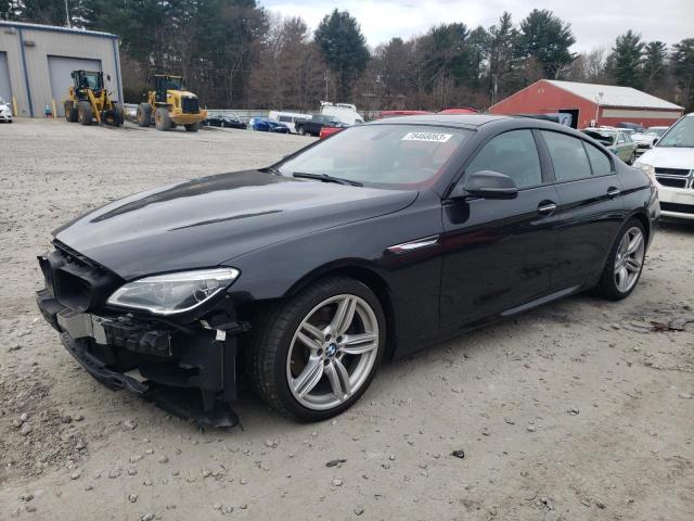 WBA6D2C59GGT66068 - 2016 BMW 640 XI GRAN COUPE BLACK photo 1