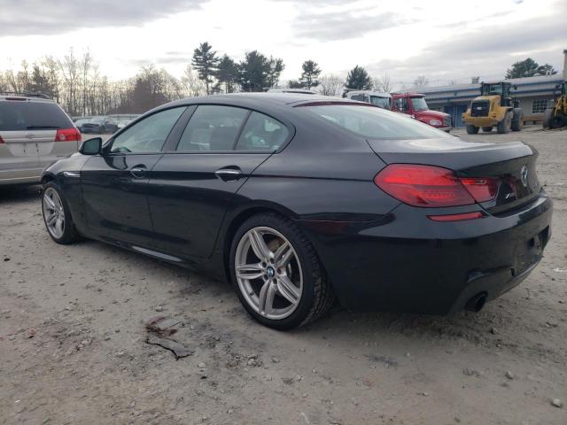 WBA6D2C59GGT66068 - 2016 BMW 640 XI GRAN COUPE BLACK photo 2